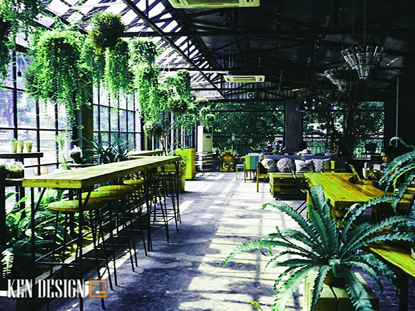 Gợi ý xây dựng 3 mẫu quán cafe sân vườn nhỏ trong lòng thành phố